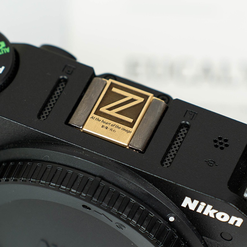 ฝาครอบป้องกันรองเท้าร้อนทําจากทองแดงบริสุทธิ์ Nikon ZFz30z50zfcz5z62 ปุ่มชัตเตอร์ที่ระลึกร้อยปีอุปกรณ์เสริมกล้องกล้องรุ่น Canon