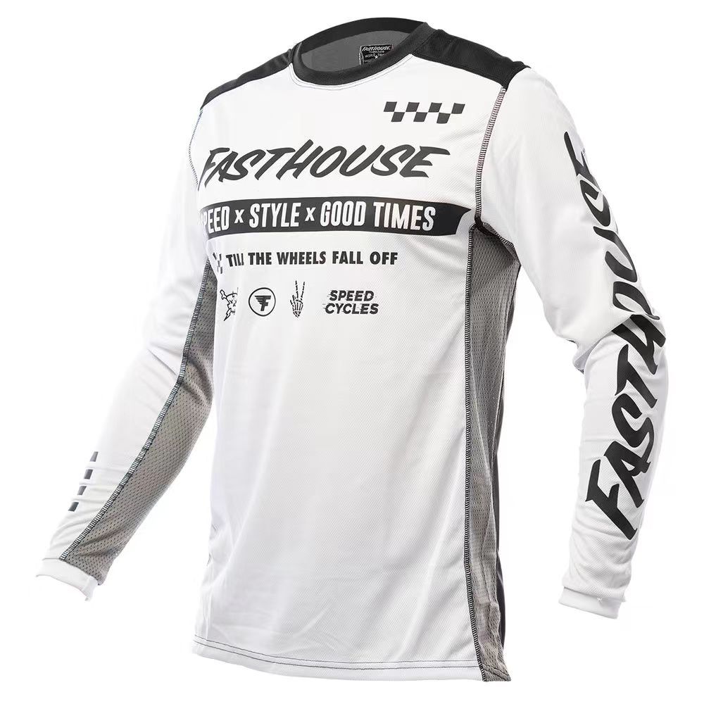 FASTHOUSE เสื้อเจอร์ซีย์นักปั่นเสื้อเจอร์ซีย์นักปั่นเสื้อเจอร์ซีย์นักปั่น Speed Down Jersey Quick-Drying Jersey เสื้อยืดรถจักรยานยนต์ Off-Road Swe ราคา ถูกที่สุด ดีลบีเคเค แกลเลอรีภาพที่ 6