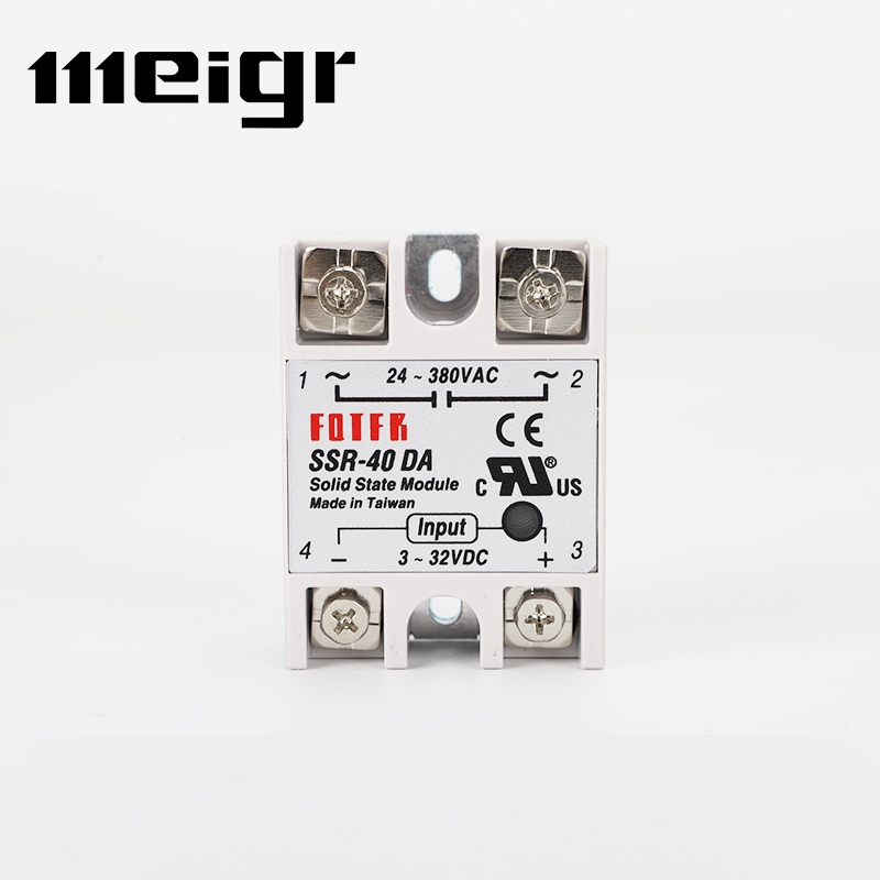 Solid State Relay SSR-25DA 40DA 60DA 80DA SSR 10A 25A 40A 60A โมดูลรีเลย์สําหรับ PID อุณหภูมิควบคุม