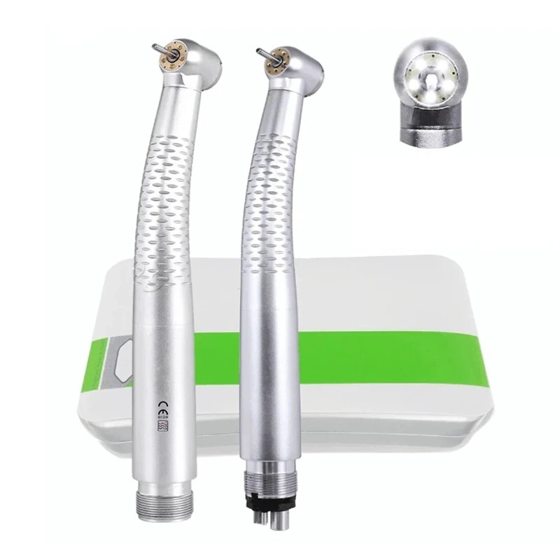 ความเร็วสูง 5 LED Handpiece เคล็ดลับทันตแพทย์ E-Generator Air Turbine B2 M4 ปุ่มกด 5 สเปรย์น้ําเซรามิคโรเตอร์เครื่องมือ