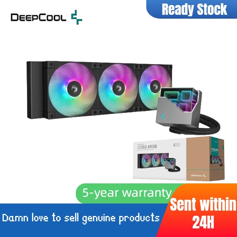 DEEPCOOL LT360 ARGB CPU Water Cooler AIO Infinity Mirror