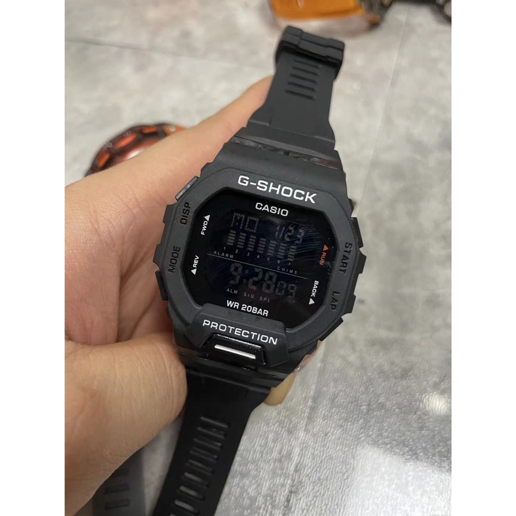 G-shock gbd-200-1DR G-SQUAD DIGITAL WATCH สีดํา gbd 200