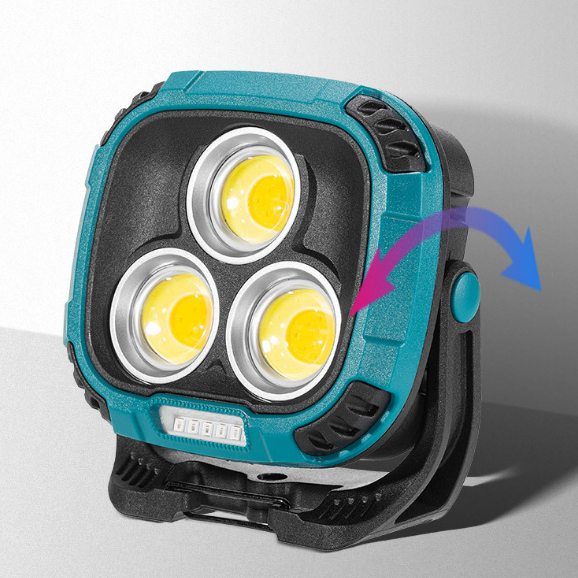 ไฟ นํา ทํางานอัพเกรดอเนกประสงค์, มือถือกลางแจ้ง, ชาร์จแบตเตอรี่ในตัว, ฟลัดไลท์, อินพุต ยูเอสบี/เอาท์พุท, ตะขอแม่เหล็ก, ไฟทํางานซังสะดวก