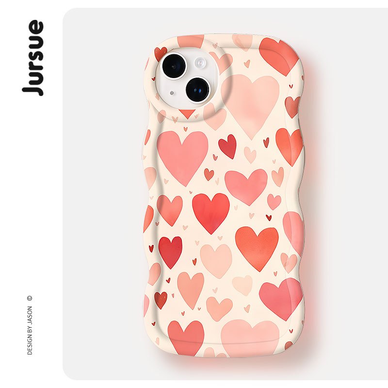 Jursue น่ารักตลกความงามกันกระแทกสําหรับ iPhone 17 16 15 14 13 12 11 Pro Max SE 2020 X XR XS 8 ip 7 P