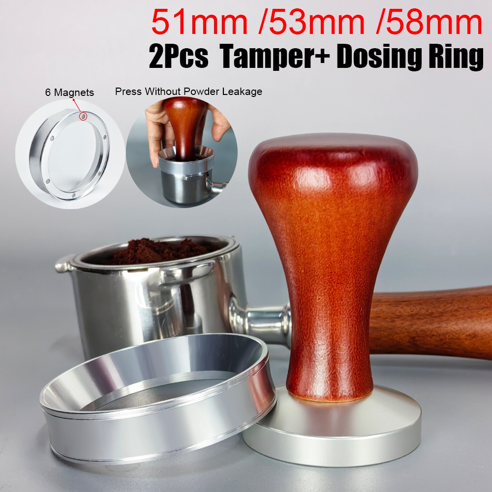 2ชิ้น/เซ็ต51/53/58มิลลิเมตรเอสเพรสโซ่งัดแงะกับกาแฟยาแหวนกาแฟงัดแงะยาช่องทาง