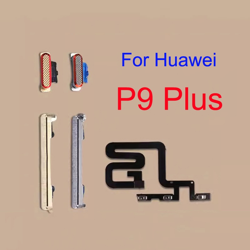 สําหรับ Huawei P9 Plus ปุ่ม Flex และ Out ด้านข้าง Volume Up Down ปุ่ม Flex เปลี่ยน