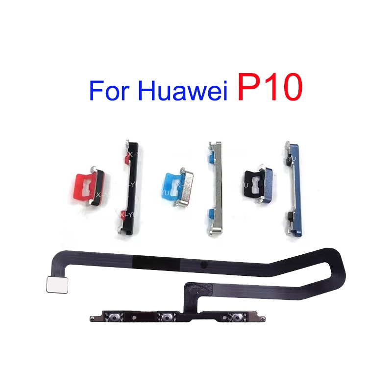 สําหรับปุ่มพลังงาน Huawei P10 Flex และ Out ด้านข้างปรับระดับเสียงขึ้นลงปุ่ม Flex เปลี่ยน