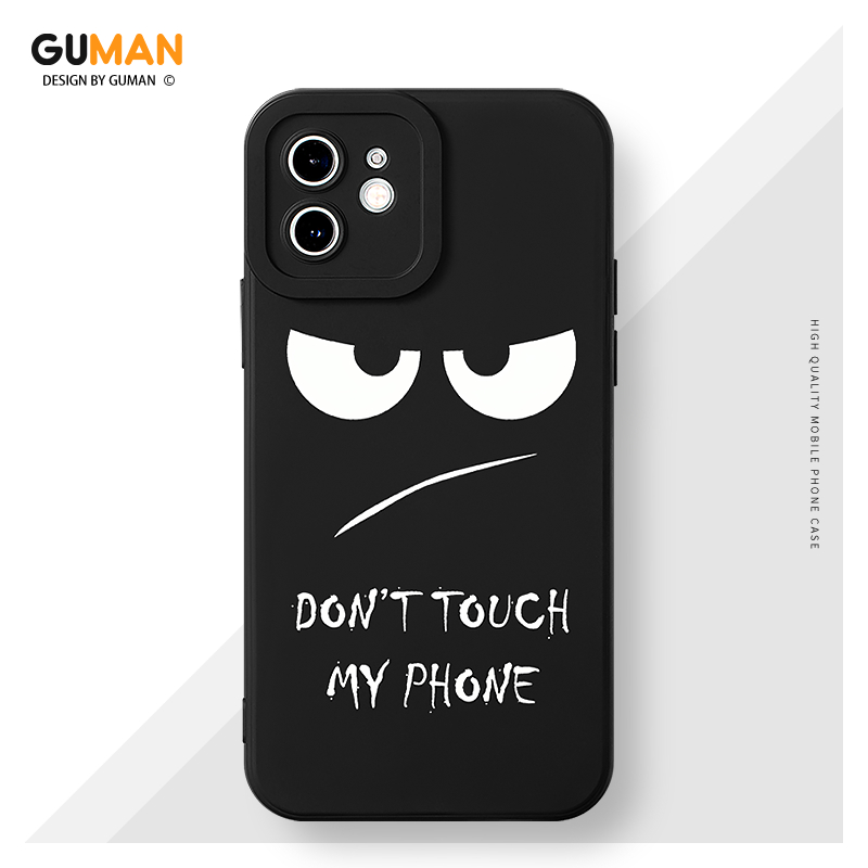 GUMAN เคสไอโฟน เคสซิลิโคนนุ่มกันกระแทกน่ารักตลก เคสโทรศัพท์  for iPhone 17 16 15 14 13 12 11 Pro Max