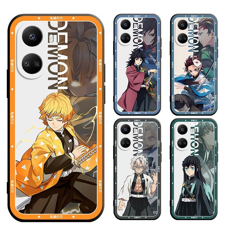 Huawei Y6 Y7 Y6S PRO Y7A Y6P Y9S Y9 Prime 2018 2019 Demon Slayer Matte Case Soft Cover