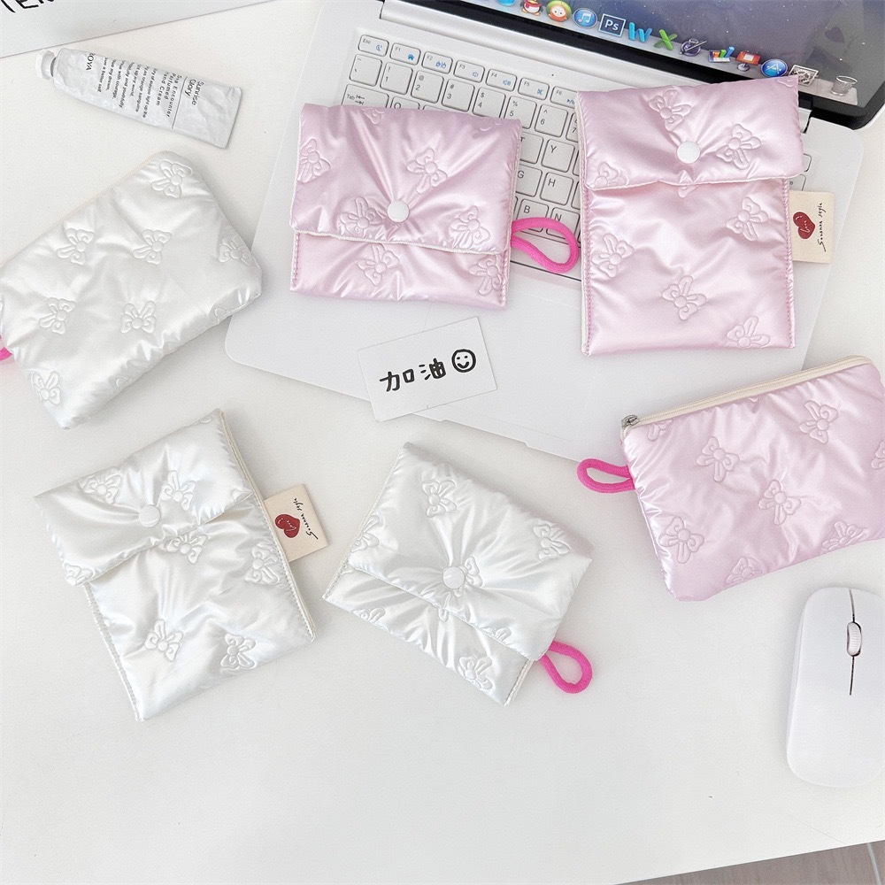 Bentoy Milkjoy Cosmetic bag Cute Soft แฟชั่นเกาหลี ลิปสติก กระเป๋าแต่งหน้า