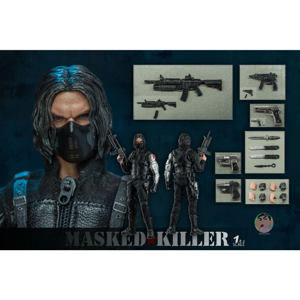 Nota Studio 1/12 Marvel Winter Soldier Bucky Barnes DX Action Figure