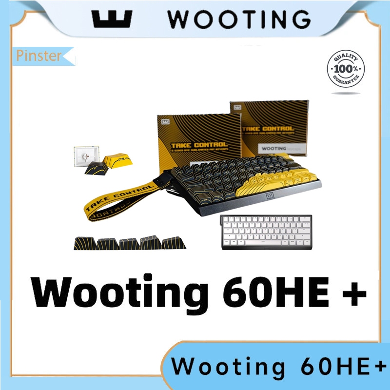 Wooting60he+wooting ชุดปุ่มกด PBT Dye-sub 5 ด้าน - Take Control | Wooting Double Shot Backlit PBT Ke