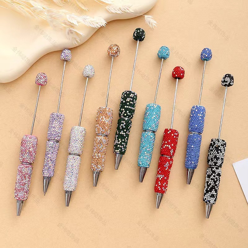 ปากกาลูกปัด Diamond diy Ballpoint Pen Beaded