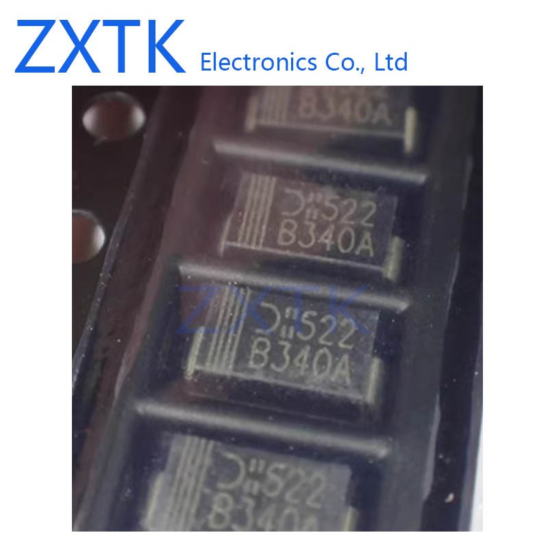 20 ชิ้น B240A-13-F B230A B260A B240A B320A B340A B360A SMA SMD Schottky ไดโอด