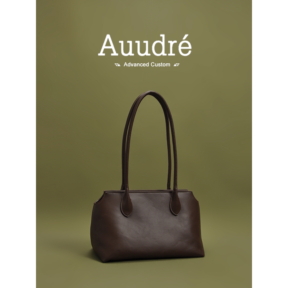 Auure Retro One-Shoulder Armpit Bag Ladies Work Commuter Baguette Bag