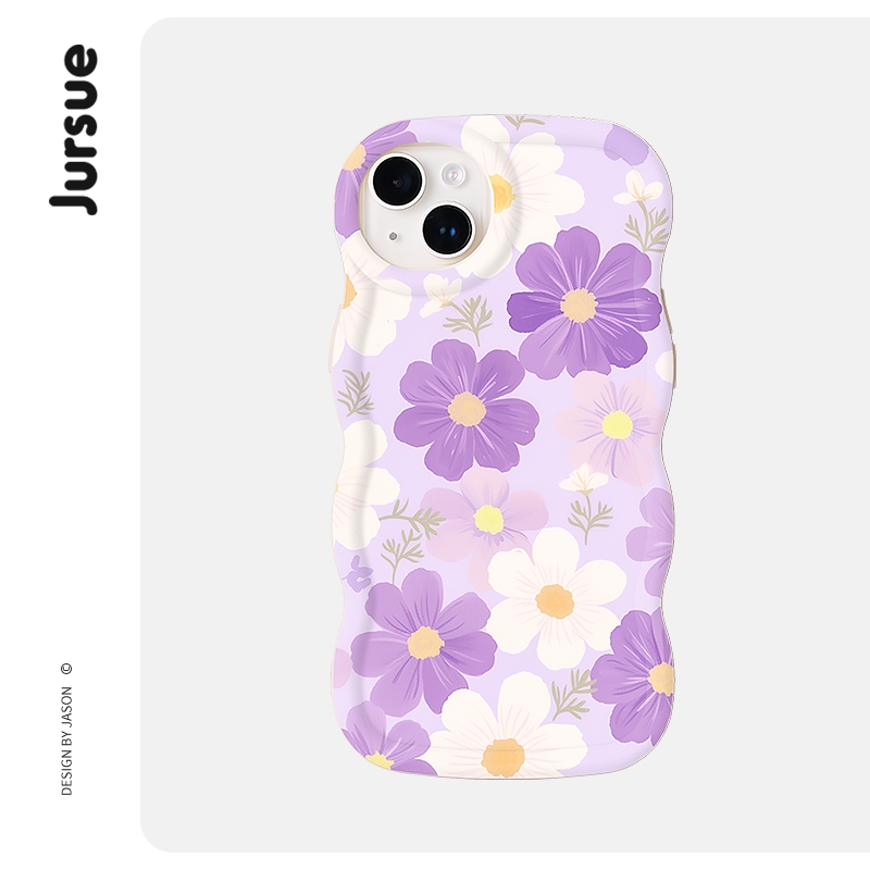 Jursue น่ารักตลกความงามกันกระแทกสําหรับ iPhone 17 16 15 14 13 12 11 Pro Max SE 2020 X XR XS 8 ip 7 P