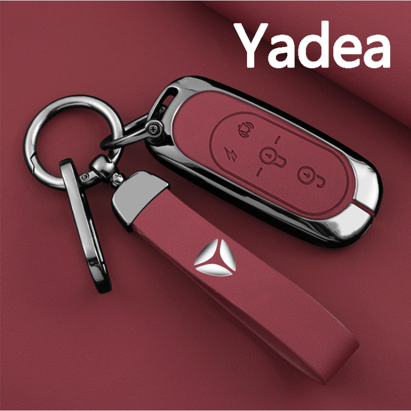 เหมาะสําหรับ Yadea Yadea รถยนต์ไฟฟ้าฝาครอบป้องกันกุญแจ Guanneng m5/e8/q6/m6/m3/t5/m2s/dm6 เปลือก e8s