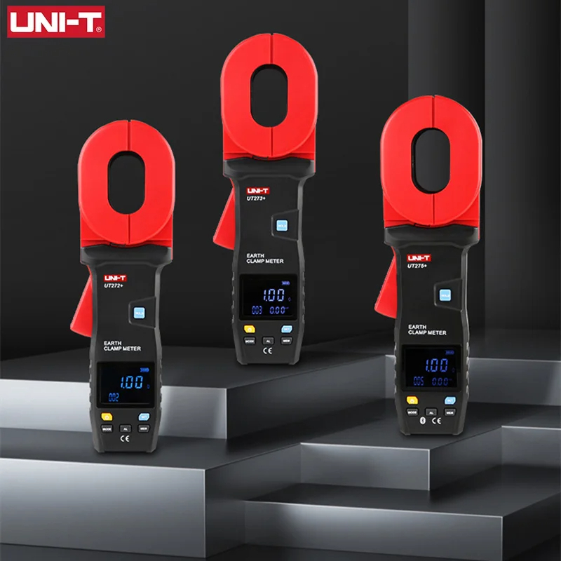 【จัดส่งฟรี + จัดส่งภายใน 2 วัน】UNI-T UT272+ Clamp Earth Ground Testers Resistance Leakage Current Au