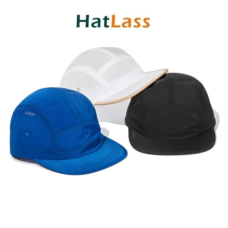 Hatlass Running Baseball Cap Ultra-Light Breathable Sports Hat กันน้ํา 5-Panel Camp Cap