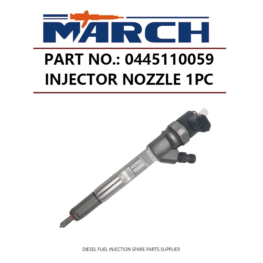 หัวฉีดน้ํามันเชื้อเพลิงดีเซล 0445110059 5066820AA สําหรับ BOSCH JEEP CHEROKEE KJ MK2 VOYAGER 2.5d 2.