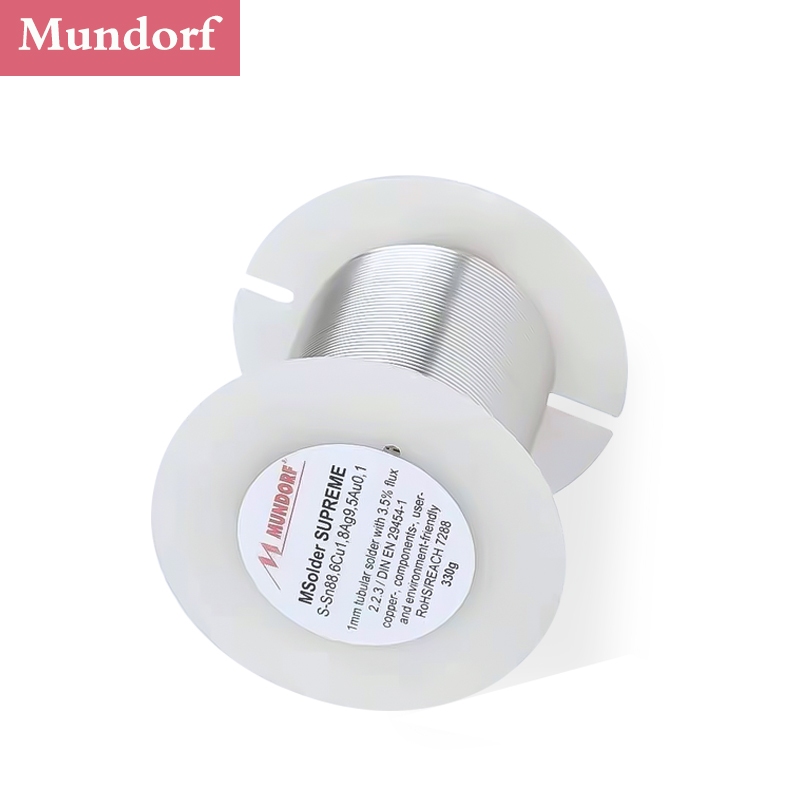 เยอรมัน Mundorf Mcap Supreme High-Purity Flagship Gold Silver Solder Wire Fever Friends Audio หูฟังลวดดีบุก