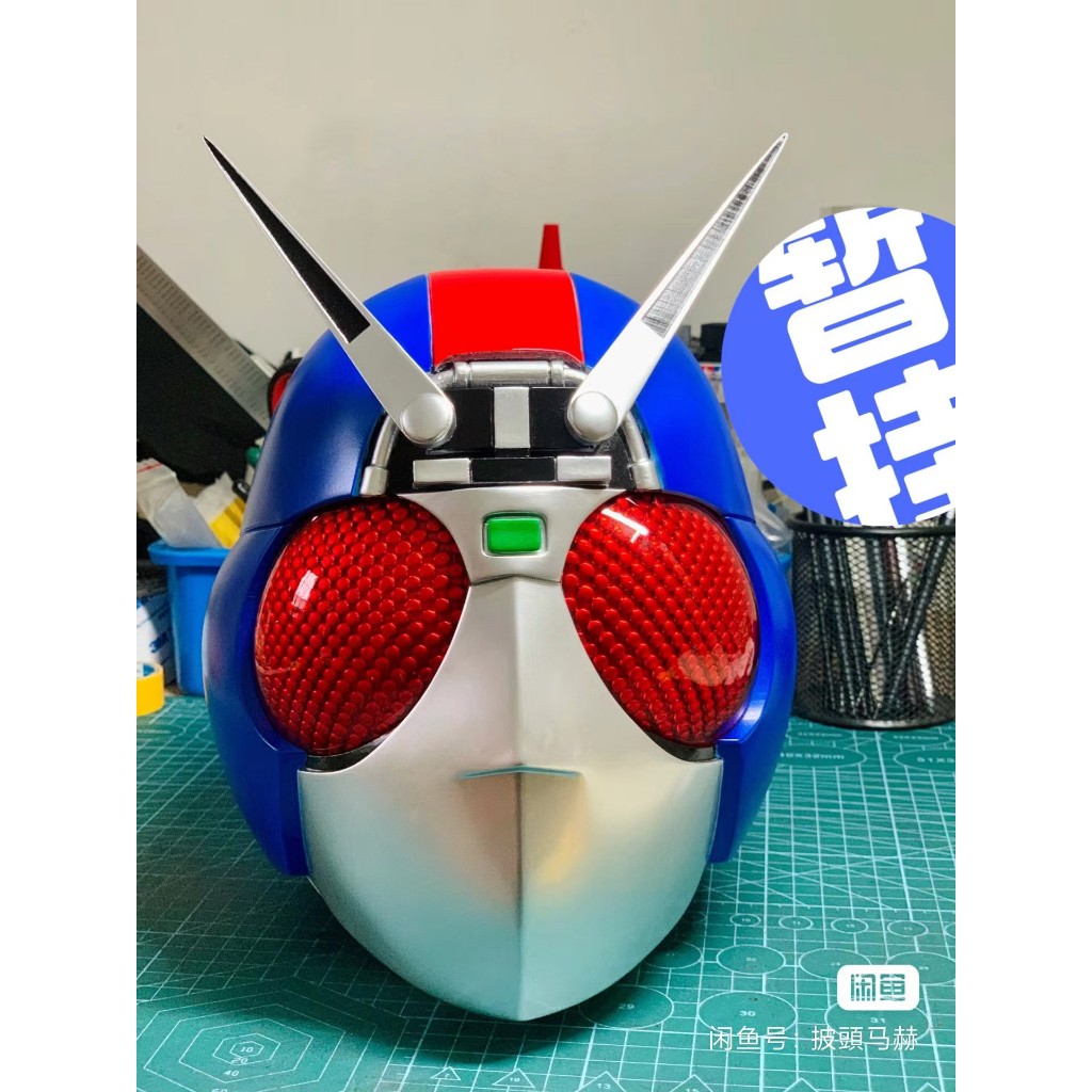 หมวกกันน็อค Kamen Rider Black RX Bio cos1: 1 คอสเพลย์สวมใส่แบบกําหนดเอง