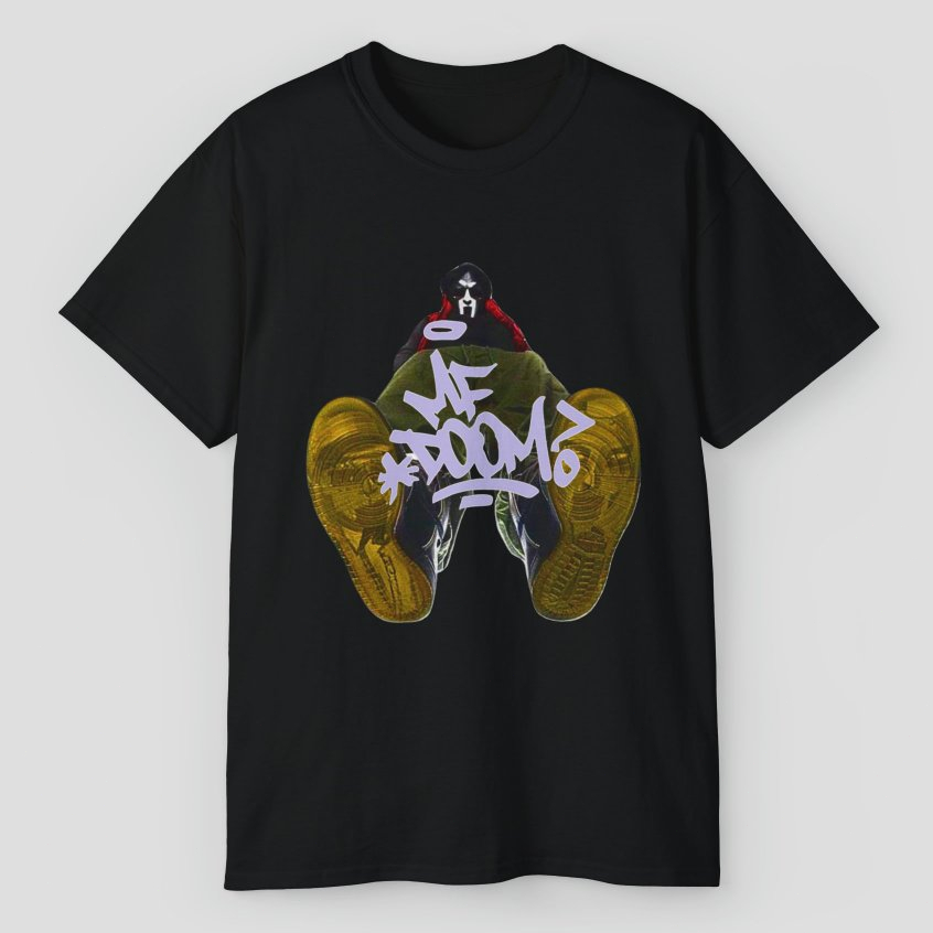 เสื้อยืด MF Doom MF Doom Graphic Tee, Doomsday, Madvillain Metal Face Tee, Music Gift