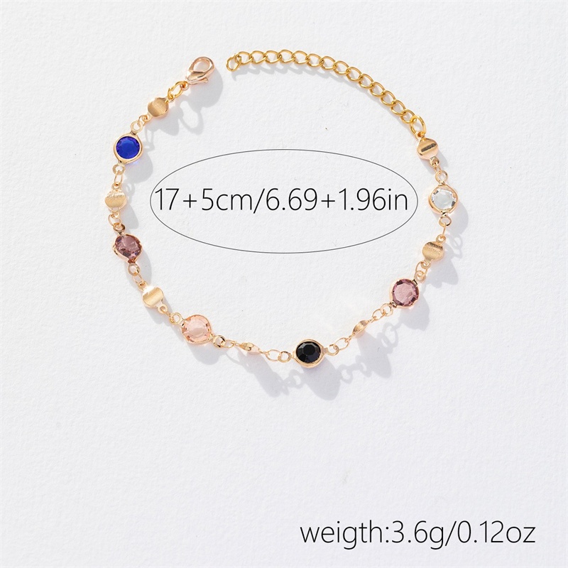 ใช่ ใหม่แฟชั่นรักสร้อยข้อมือคริสตัลโลหะผสมวันหยุดของขวัญวันวาเลนไทน์สําหรับผู้หญิงอุปกรณ์เสริมปรับ ไม่แพ้ง่าย - รูปที่ 7