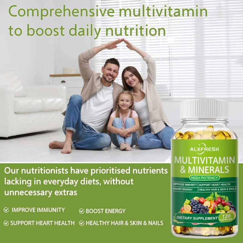 MultiVitamin วิตามินรวมสูตรครบถ้วน | บํารุงสมอง เสริมหัวใจ ตาแข็งแรง กระดูกและภูมิคุ้มกัน thumbnail 3