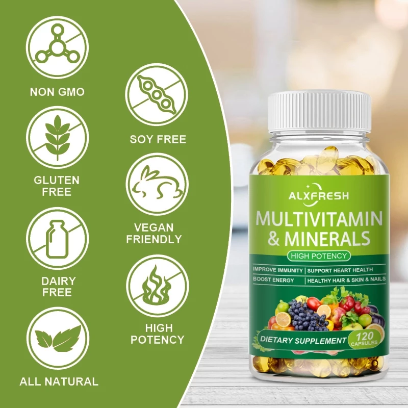 MultiVitamin วิตามินรวมสูตรครบถ้วน | บํารุงสมอง เสริมหัวใจ ตาแข็งแรง กระดูกและภูมิคุ้มกัน thumbnail 7