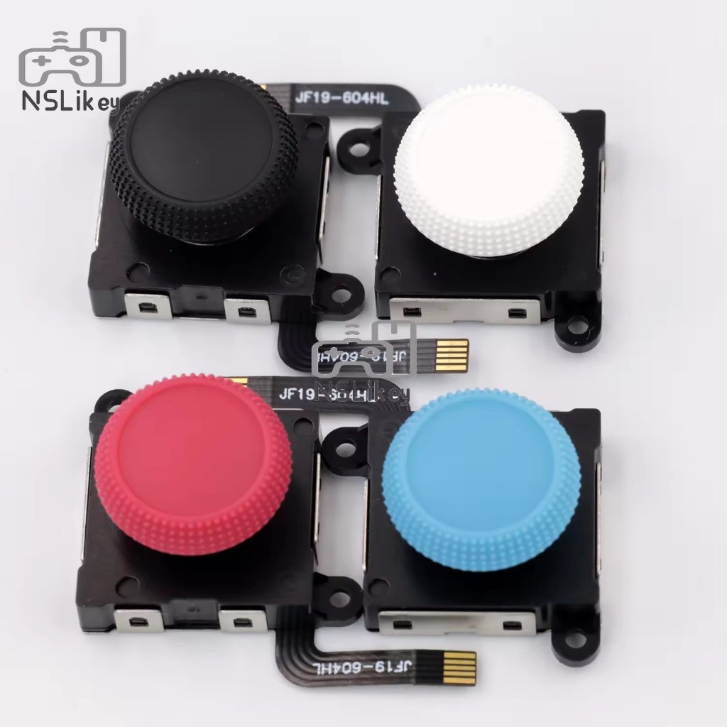 1pcs Hall Effect 3D Analog Sensor จอยสติ๊กโมดูลสําหรับ Nintendo Switch, Switch Lite, สวิทช์ OLED ซ้ายขวาจอยสติ๊ก Thumb Sticks ชุดซ่อมอุปกรณ์เสริม