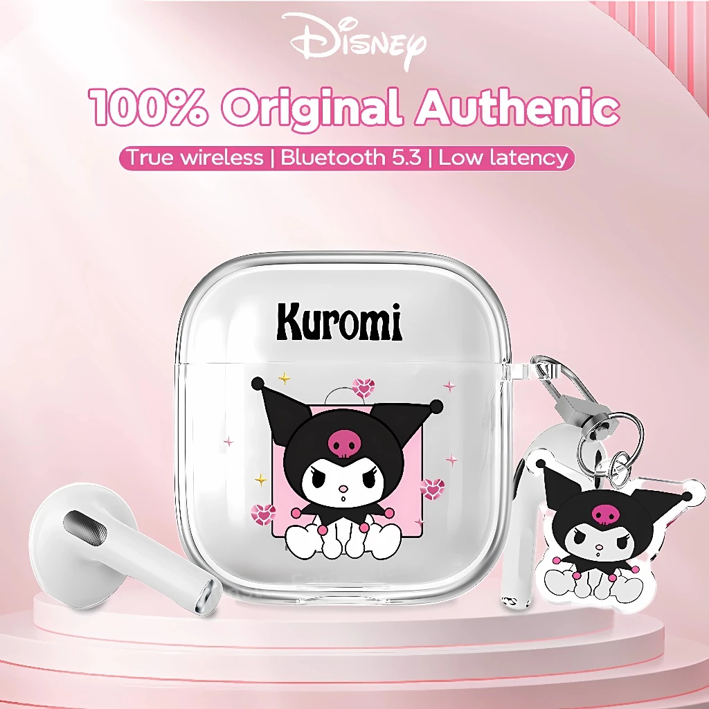 Disney Pro4(FX-951B) หูฟังบลูทูธ TWS HiFi Sound การลดเสียงรบกวน ENC HD Call หูฟังไร้สาย with Mikrofon for Android IOS