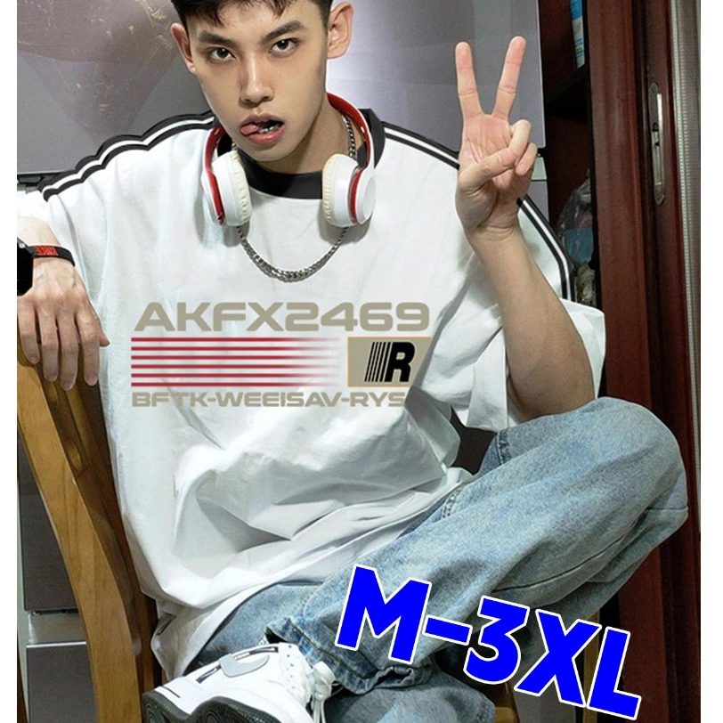 Proman- Summer ยอดนิยม ลายทาง เรียบง่าย พิมพ์ลาย แขนสั้น ชาย แฟชั่น แมทช์ลุคง่าย ลำลอง เสื้อยืด เสื้อท่อนบน