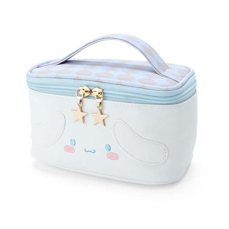 Hello Kitty Kuromi My Melody กระเป๋าแต่งหน้าจัดเก็บน่ารัก Cinnamoroll Make Up กล่องเครื่องสําอางกระเ