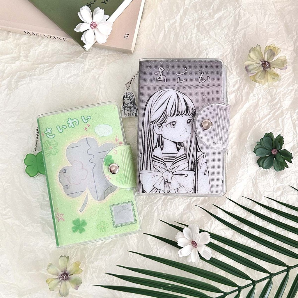 Wakawaka A7 Handbook ที่ถอดออกได้ Loose-leaf Sticker Storage Book Pocket Book แบบพกพาน่ารัก