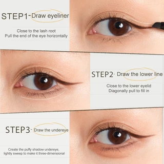 [พร้อมแปรง] Judydoll จูดี้ดอล อายไลเนอร์ครีม อายไลเนอร์ เนื้อครีมเจล กันน้ํา ติดทนนาน กันเปื้อน