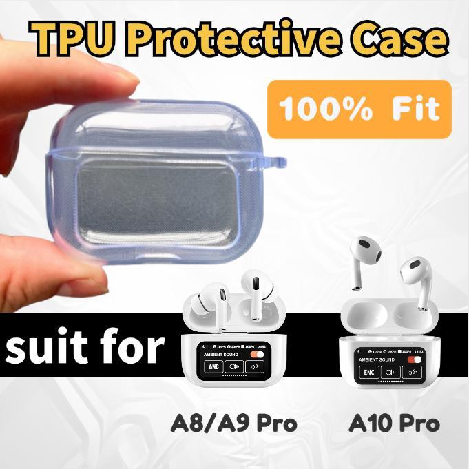 เคสซิลิโคนใส ForA8 Pro A9 Pro A10 Pro พร้อมพอร์ตชาร์จ