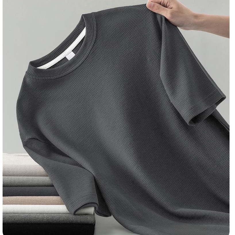 BeCoolMan🍃เสื้อยืดสีพื้น คอกลม เกรดพรีเมี่ยม❤ ใส่สบาย ไม่หด ไม่ต้องรีด ❤สีขาว เรียบง่ายและใส่ได้ตามสบาย