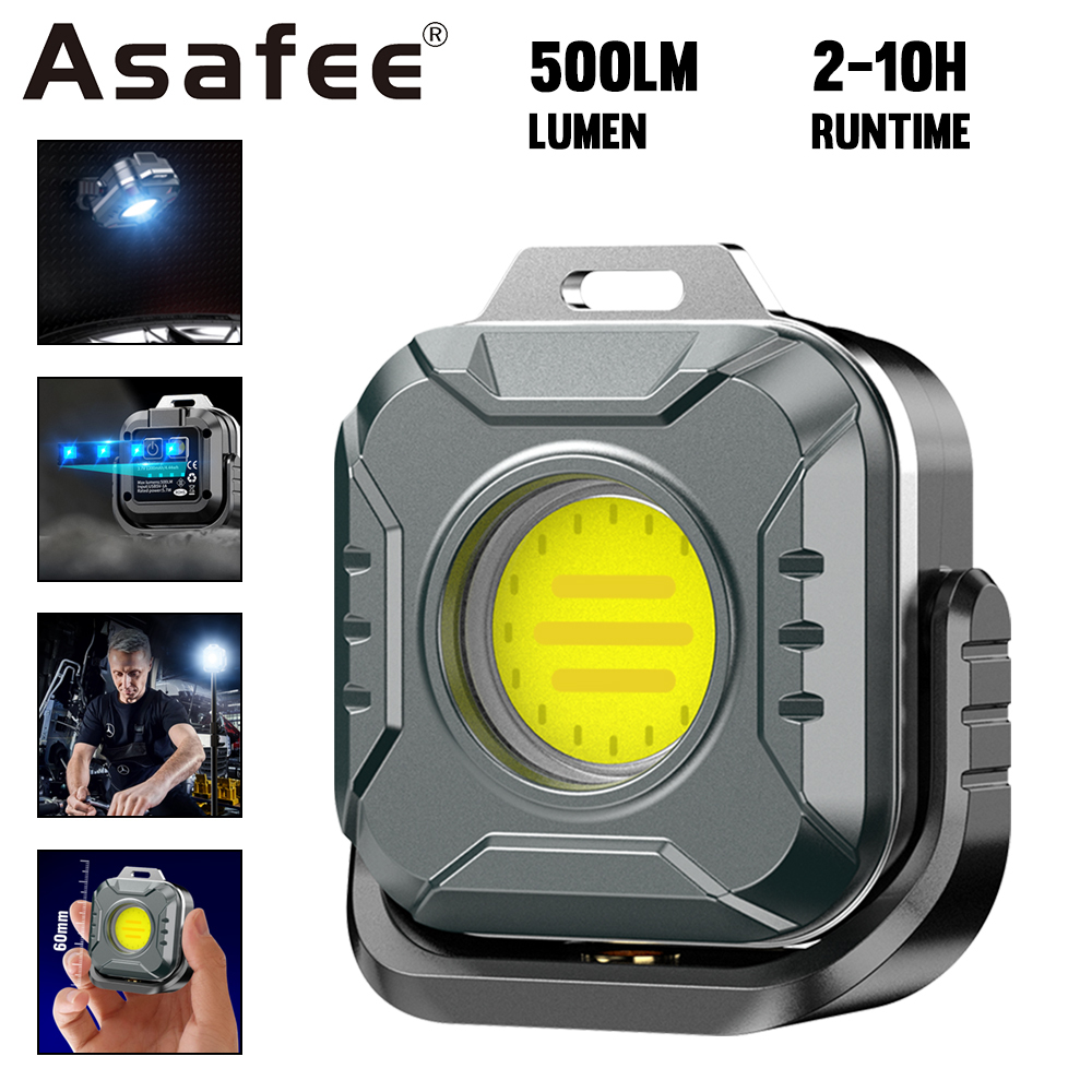Asafee Ultra Bright KXK-986 ไฟพกพาสำหรับแคมปิ้งและงาน DIY ไฟแรง 500LM กันน้ำ IP44 มีแบตเตอรี่ในตัว แ