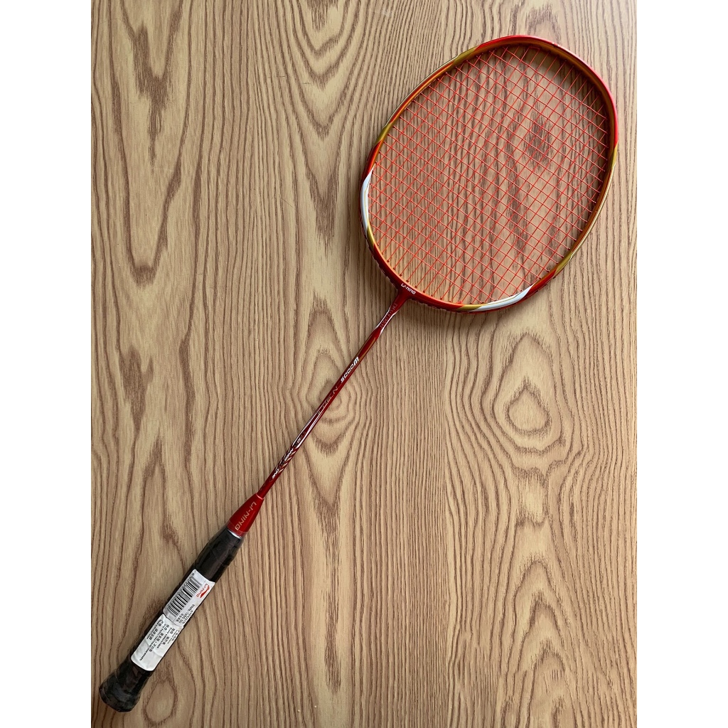 【จัดส่งในวันเดียวกัน】Li Ning ไม้แบดมินตัน WOODS N90 II ไม้แบดมินตันคาร์บอนเต็มรูปแบบพิเศษสำหรับการแข