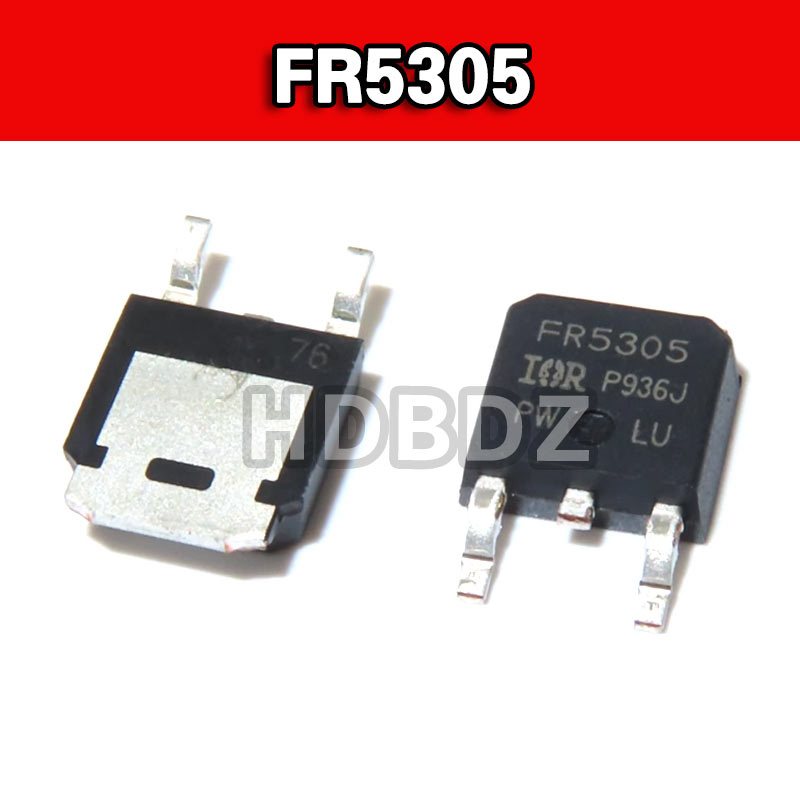 5-10 ชิ้น FR5305 IRFR5305TRPBF P ช่อง SOT-252 mo-Lasting 管 IC SMD