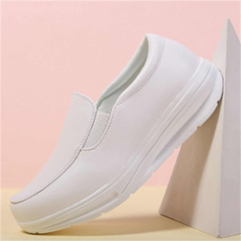 ขนาด 35-40 รองเท้าพยาบาลผู้หญิงระบายอากาศลื่นไถลรองเท้าทำงานพยาบาล - รูปที่ 5