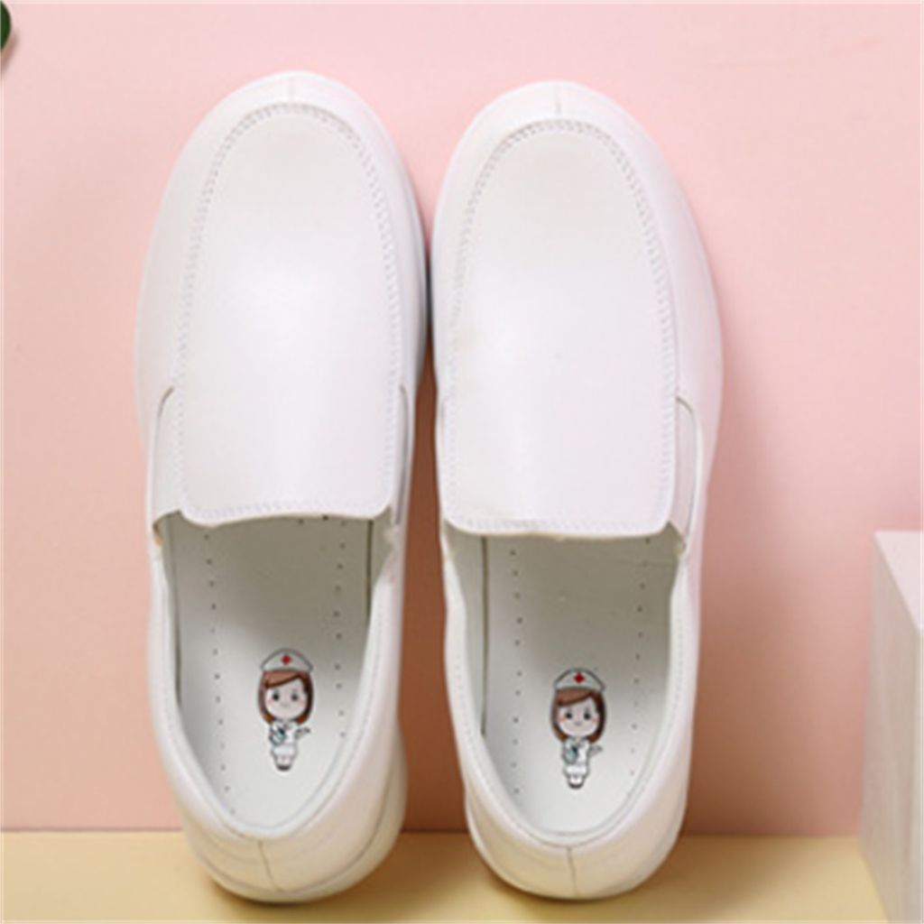 ขนาด 35-40 รองเท้าพยาบาลผู้หญิงระบายอากาศลื่นไถลรองเท้าทำงานพยาบาล - รูปที่ 3