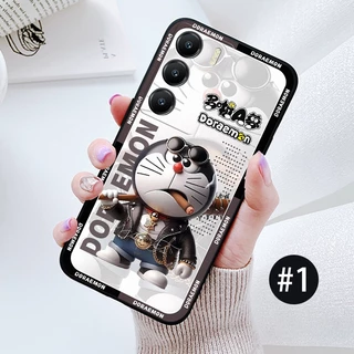 เคสสําหรับ OPPO RENO 12 12F 11F 11 10 8T PRO PLUS 4G 5G การ์ตูน Matte Case ปกอ่อน