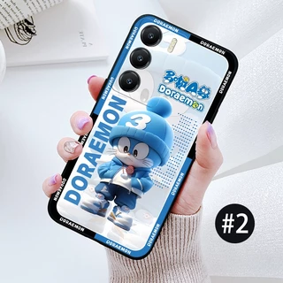 เคสสําหรับ OPPO RENO 12 12F 11F 11 10 8T PRO PLUS 4G 5G การ์ตูน Matte Case ปกอ่อน