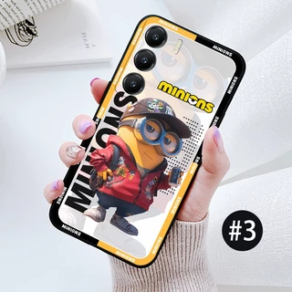 เคสสําหรับ OPPO RENO 12 12F 11F 11 10 8T PRO PLUS 4G 5G การ์ตูน Matte Case ปกอ่อน