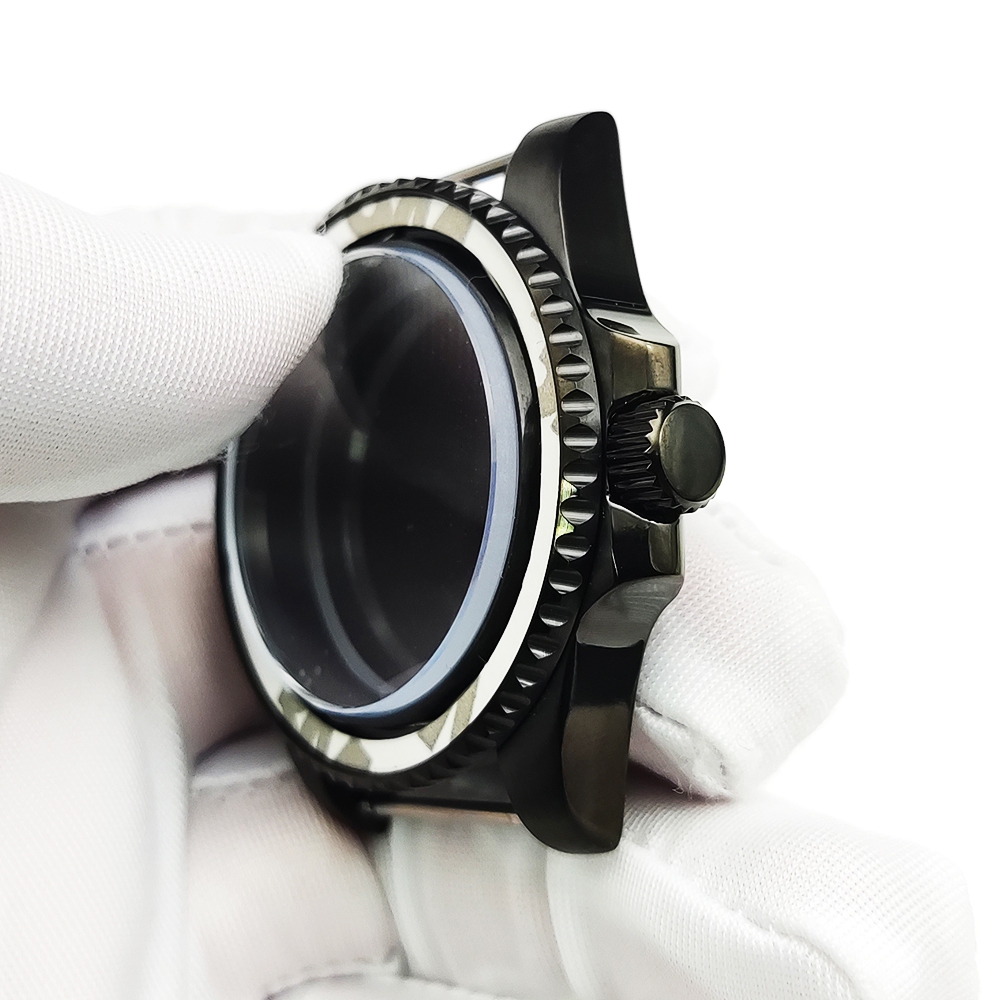 อะไหล่นาฬิกาข้อมือ สเตนเลส 40 มม. สําหรับ NH35 Movement