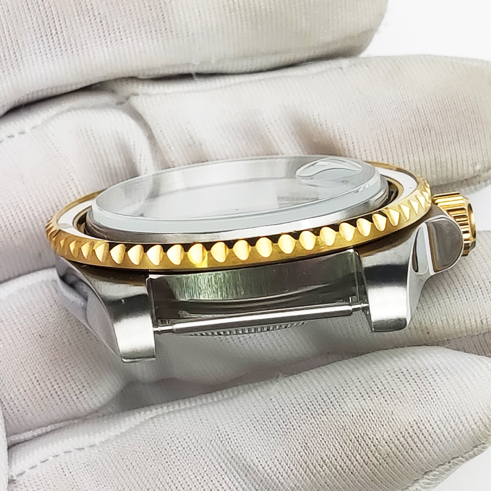 อะไหล่นาฬิกาข้อมือ สเตนเลส 40 มม. สําหรับ NH35 Movement