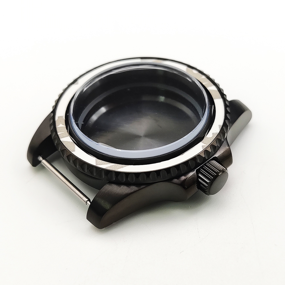 อะไหล่นาฬิกาข้อมือ สเตนเลส 40 มม. สําหรับ NH35 Movement