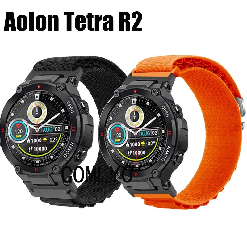 สําหรับ Aolon Tetra R2 สายรัดไนลอนนุ่มกีฬาผู้หญิงผู้ชาย